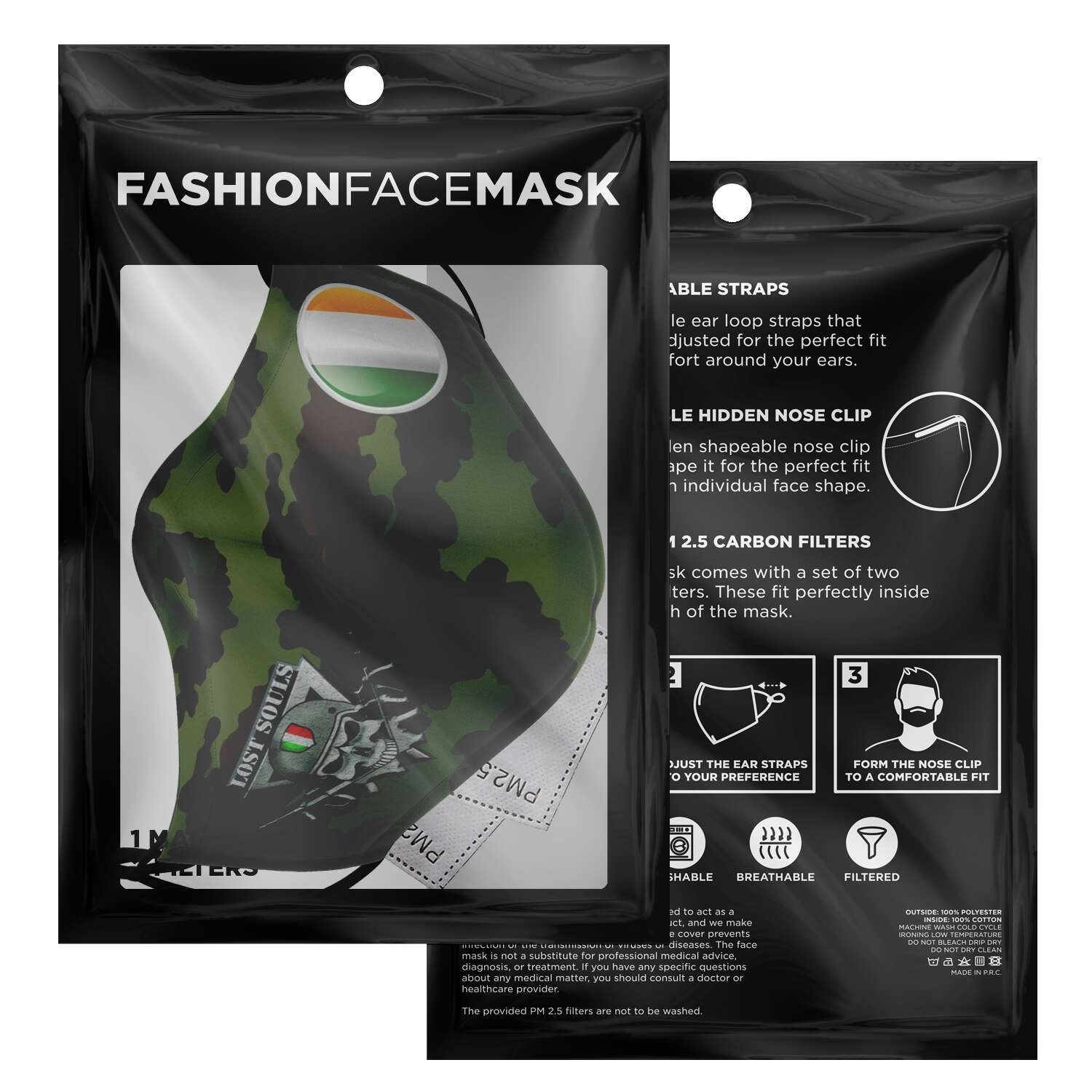 lost souls face mask