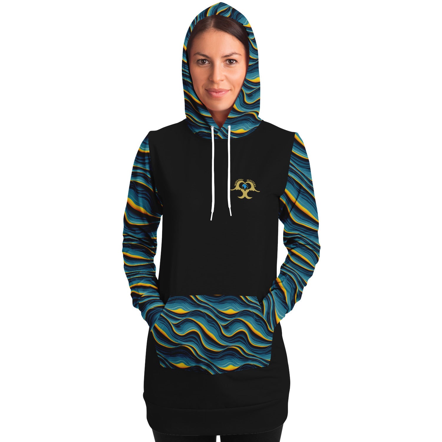 Ride the Waves in Style: Celtic Surfer Longline Hoodie