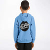 Load image into Gallery viewer, Ollie surf academy Blue Kids Hoodie