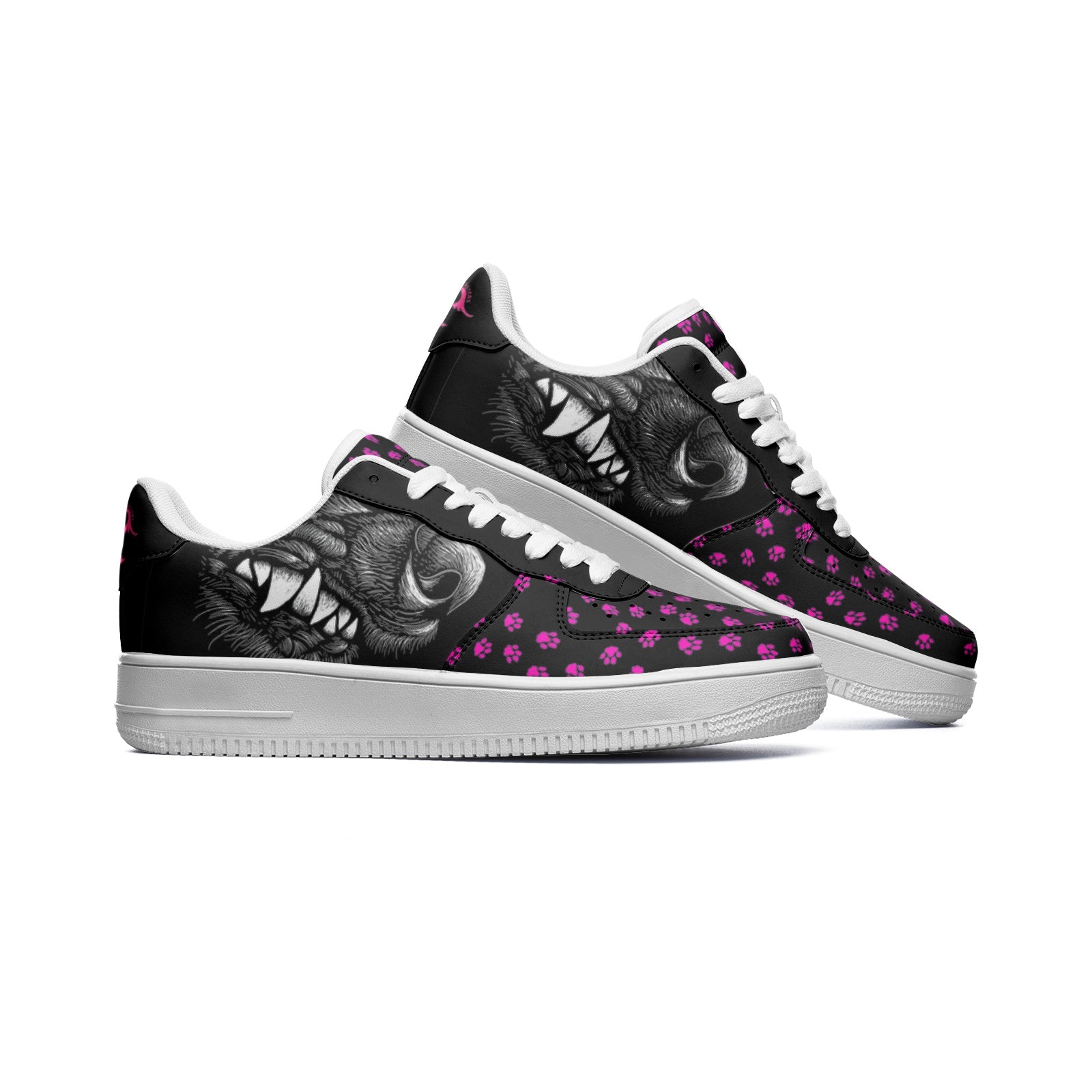 Lady Wolf Low Top Leather Sneakers