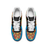 Load image into Gallery viewer, Ladies Low Top Leather Sneakers Flower Power