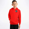 Load image into Gallery viewer, Ollie surf academy Red Kids Hoodie