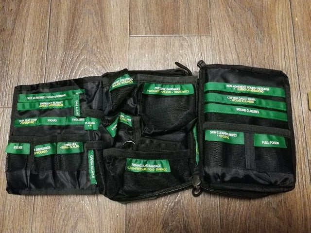 165-Piece Emergency Medical Rescue Bag