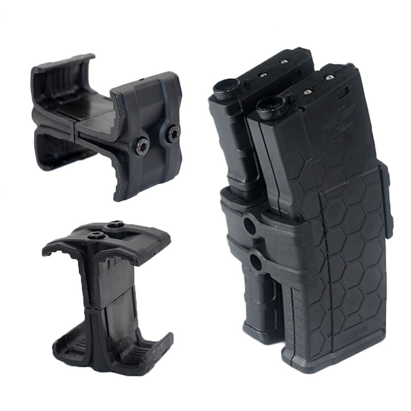 Tactical Dual Parallel Magazine For AK AR15 M4 Mag595