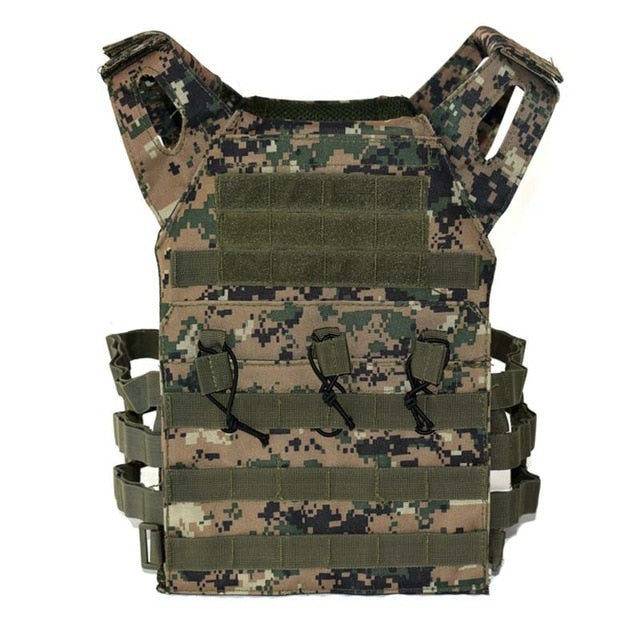 Tactical Body Armor JPC Molle Plate Carrier Vest