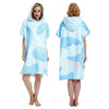 Load image into Gallery viewer, Microfiber Large Beach Towel Wetsuit Changing Robe Swimming Dry Robe Hooded Bath Towels Surf Men Women Poncho Quick Dry Bathrobe