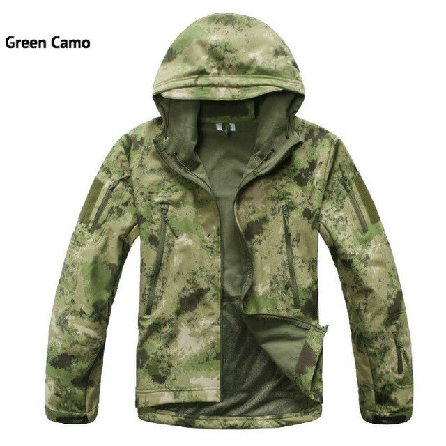Waterproof Warm Camo Coats